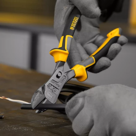 Бокорезы 215 мм Denzel 17786, усиленные, трехкомпонентные рукоятки купить в Нефтеюганске