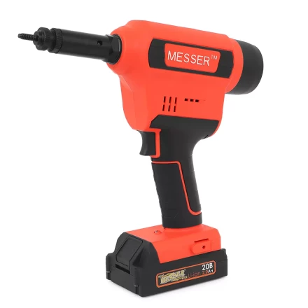 Аккумуляторный резьбовой заклепочник Messer M3000 с электронной системой настройки сжатия и счетчиком купить в Нефтеюганске