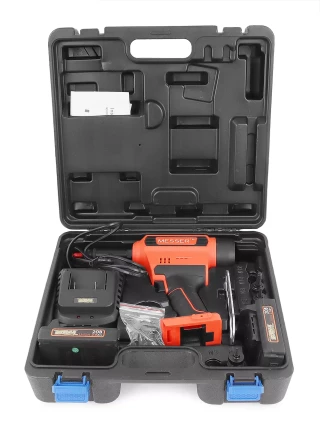 Аккумуляторный резьбовой заклепочник Messer M3000 с электронной системой настройки сжатия и счетчиком купить в Нефтеюганске