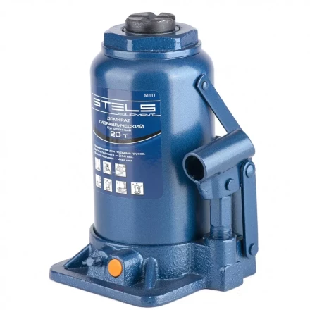 Домкрат гидравлический бутылочный 20 т h подъема 244–449 мм STELS 51111 купить в Нефтеюганске
