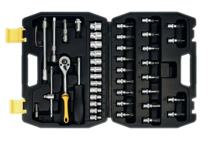 Набор головок 1/4 45 предметов Энкор 20776 купить в Нефтеюганске