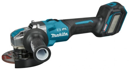 Угловая шлифовальная машина 125мм Makita GA041GZ01, 40V, без АКБ и ЗУ купить в Нефтеюганске