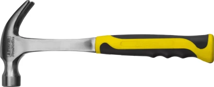 Молоток-гвоздодер STAYER &quot;PROFESSIONAL&quot; цельнометаллический с двухкомпонентной рукояткой, 450г 2025-450 купить в Нефтеюганске