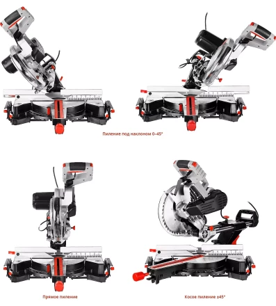 Пила торцовочная с ременной передачей ЗПТ-255-1800 ПЛР серия МАСТЕР купить в Нефтеюганске