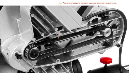 Пила торцовочная с ременной передачей ЗПТ-255-1800 ПЛР серия МАСТЕР купить в Нефтеюганске