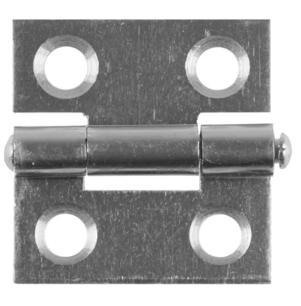 Петля дверная STAYER &quot;MASTER&quot; универсальная, цвет белый цинк, 25мм 37611-25-1 купить в Нефтеюганске