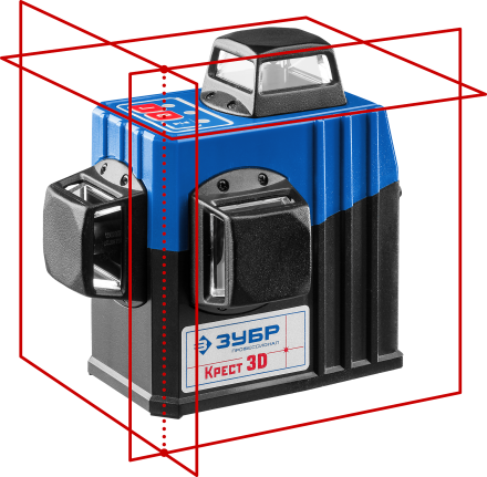 Нивелиры лазерные Крест-3D 360 3 перпендикулярные плоскости серия ПРОФЕССИОНАЛ купить в Нефтеюганске