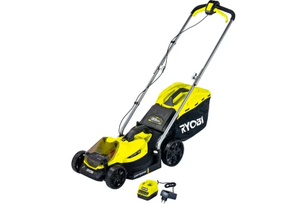 RYOBI 18В Газонокосилка аккумуляторная 33cm 1x аккумулятор 4.0Aч RLM18X33B-40 5133004306 купить в Нефтеюганске