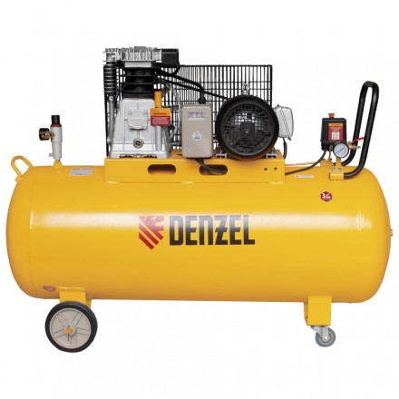 Компрессор масляный ременный Denzel DR3000/200 58089 купить в Нефтеюганске