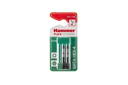 Бита HAMMER HEX4 50мм купить в Нефтеюганске