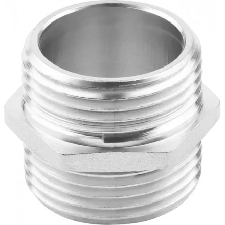 Бочонок ЗУБР &quot;ЭКСПЕРТ&quot;, никелированная латунь, 1/2&quot; 51232-1/2 купить в Нефтеюганске