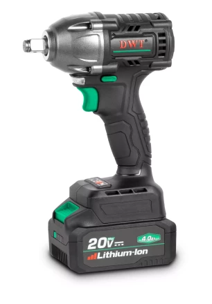 Бесщеточный аккумуляторный ударный гайковерт DWT ABWP-20 DN-4C2 BMC купить в Нефтеюганске