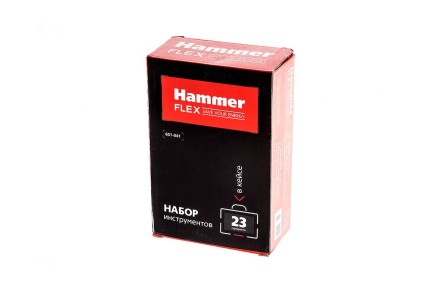 Набор инструментов HAMMER 601-041 23 предмета купить в Нефтеюганске