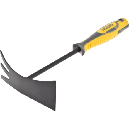 Мотыжка комбинированная 3-зубая + трапеция двухкомпонентная рукоятка PALISAD LUXE 62007 купить в Нефтеюганске