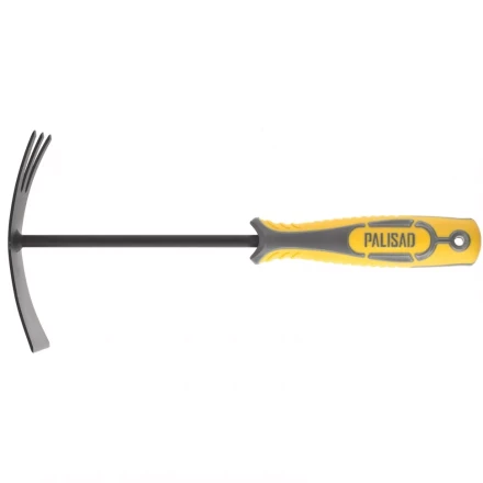 Мотыжка комбинированная 3-зубая + трапеция двухкомпонентная рукоятка PALISAD LUXE 62007 купить в Нефтеюганске