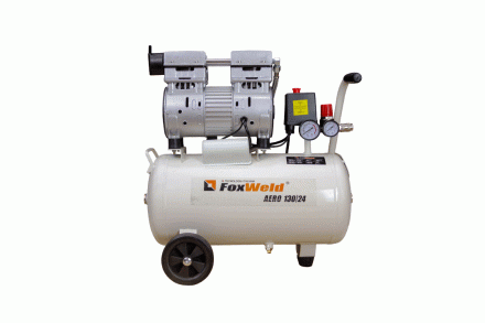 Компрессор безмасляный коаксиальный AERO 130/24 oil-free FoxWeld купить в Нефтеюганске