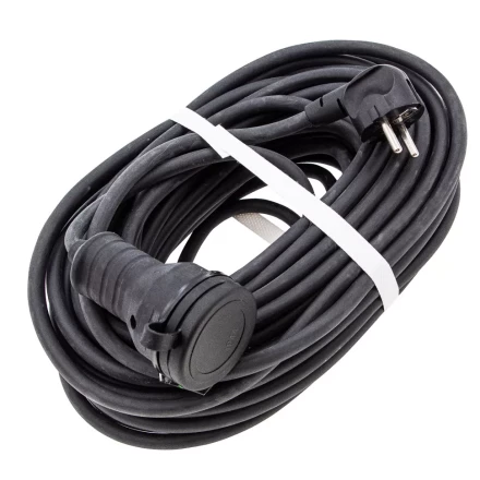 Удлинитель силовой 20 м, 16 А, тип УХз16, КГ 3 x 1.5 мм, 1 розетка, Россия Сибртех 95891 купить в Нефтеюганске