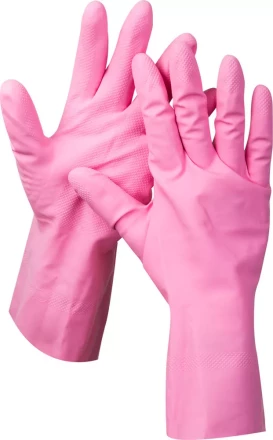 Перчатки ЗУБР &quot;МАСТЕР&quot; латексные, повышенной прочности, х/б напыление, рифлёные, 100% латекс, 100% хлопок, размер S 11250-S купить в Нефтеюганске