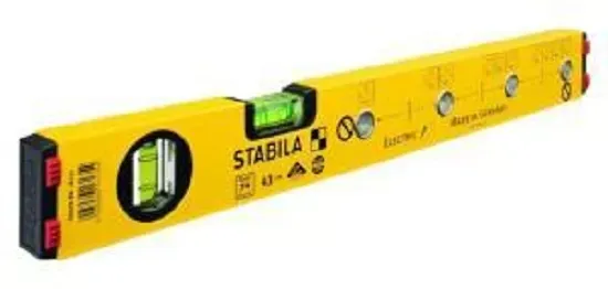 Уровень электрика 120 см  тип 70Electric 2 глазка 16136  STABILA купить в Нефтеюганске