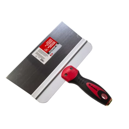 Шпатель фасадный из нержавеющей стали Matrix, 250 мм, двухкомпонентная ручка, широкое полотно, 85529 купить в Нефтеюганске