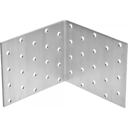 Крепежный угол ЗУБР &quot;МАСТЕР&quot; равносторонний, 80х100х100мм, 20шт 310205-080-100 купить в Нефтеюганске