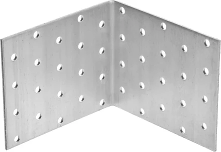 Крепежный угол ЗУБР &quot;МАСТЕР&quot; равносторонний, 80х100х100мм, 20шт 310205-080-100 купить в Нефтеюганске