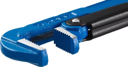 Ключ трубный рычажный ЗУБР "ПРОФЕССИОНАЛ", прямые губки, цельнокованый, Сr-V, № 1,  1" 27335-1_z01 купить в Нефтеюганске