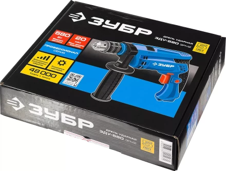 Дрель ударная ЗДУ-580 ЭРМ2 серия ПРОФЕССИОНАЛ купить в Нефтеюганске