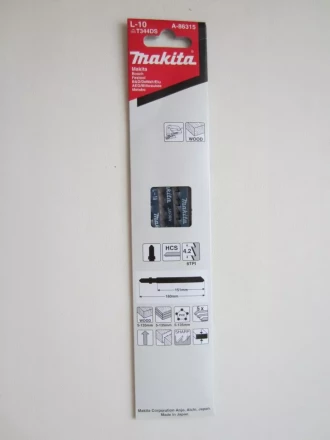 Пилки для лобзика Makita A-86315 (T344DS) купить в Нефтеюганске