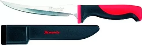 Нож рыбака "FILLET KNIFE" small 150 мм двухкомпонентная рукоятка пластиковые ножны MATRIX KITCHEN 79108 купить в Нефтеюганске