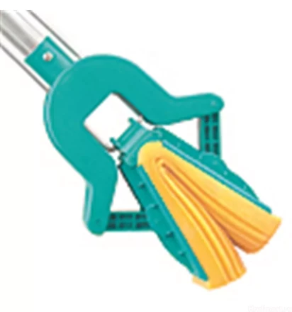 Швабра отжимная сложением 130 см губка PVA 26х5х4,5 см рукоятка телескопическая нержавеющая ТМ Elfe 93503 купить в Нефтеюганске