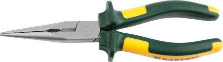 Тонкогубцы KRAFTOOL&quot;KRAFT-MAX&quot;,Cr-Mo,маслобензост двухкомп рукоятки,шарнирное соединение с повыш износост,200мм 22011-3-20 купить в Нефтеюганске