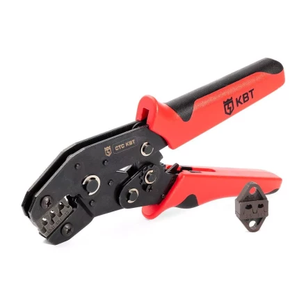 Пресс-клещи КВТ СТС-А с матрицами 248, 63 для опрессовки автоклемм и разъемов (набор) (85137) купить в Нефтеюганске