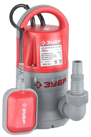 Насос ЗУБР погружной для чистой воды, пропускная способность 200 л/мин, 400Вт ЗНПЧ-400 купить в Нефтеюганске