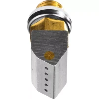 Насадка сменная KRAFTOOL "PRO" для клеевых (термоклеящих) пистолетов, широк насадка для коробок, 5 отверстий d=1,2мм, адаптер 06885-5-1.2