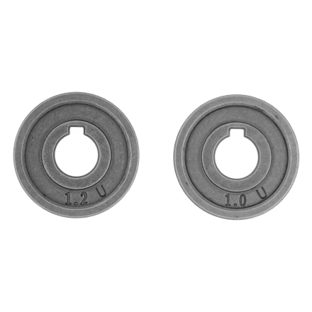 Подающий ролик, U профиль под алюминиевую проволоку 1,0-1,2 мм, 2 шт Denzel 93654 купить в Нефтеюганске