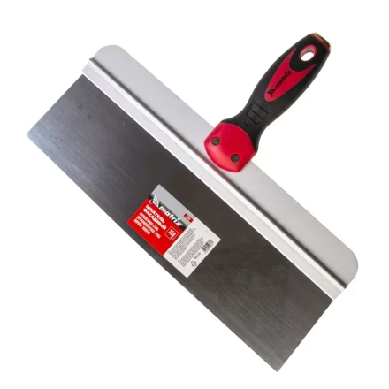 Шпатель фасадный из нержавеющей стали, 350 мм, двухкомпонентная ручка, широкое полотно Matrix 85539 купить в Нефтеюганске