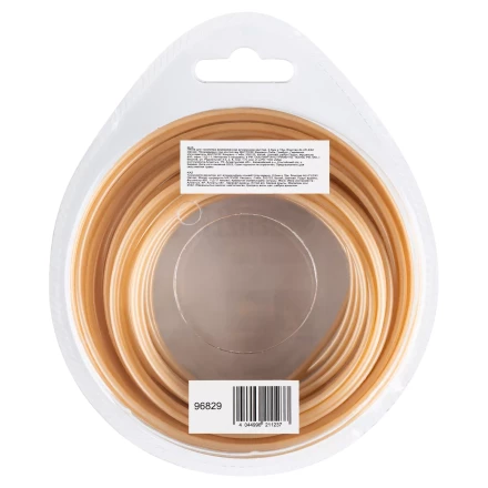 Леска для триммера армированная алюминием круглая, 2,0мм х 15м, блистер ALUFLEX Denzel 96829 купить в Нефтеюганске