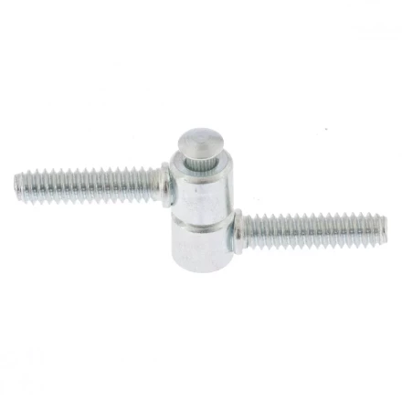 Петля ввертная ПВВ-2 цинк 4штуки Металлист Россия 91543 купить в Нефтеюганске