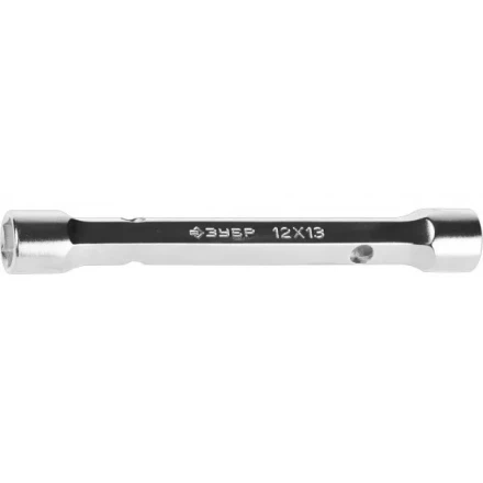 Ключ торцовый ЗУБР &quot;МАСТЕР&quot; двухсторонний, усиленный, шестигранный профиль, 12х13мм 27190-12-13 купить в Нефтеюганске