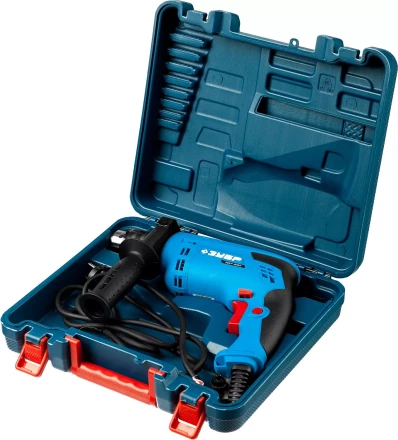 Дрель ударная + кейс ЗДУ-580 ЭРКМ2 серия ПРОФЕССИОНАЛ купить в Нефтеюганске