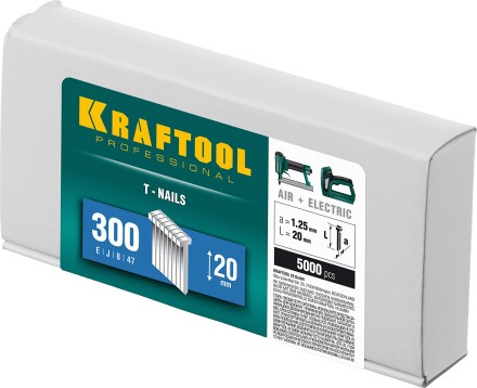 Гвозди тип 18GA (47 / 300 / F) 5000 шт 31785-20 купить в Нефтеюганске