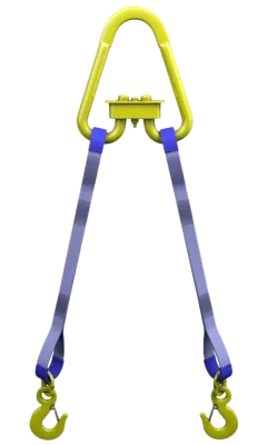 Строп текстильный двухветвевой 2СТ 0.63 т L=4 м SF6 30 мм Звено РТ-3 купить в Нефтеюганске