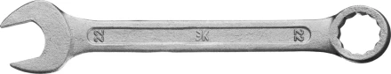 Ключ комбинированный гаечный ЗУБР &quot;СТАНДАРТ&quot;, оцинкованный, 22мм 27112-22 купить в Нефтеюганске