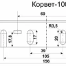 Нож К-100 комплект 2шт 25529 купить в Нефтеюганске