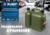 ЗУБР 5 + 2.5 л, пластиковая усиленная двухсекционная канистра, Профессионал (38367-7.5) купить в Нефтеюганске