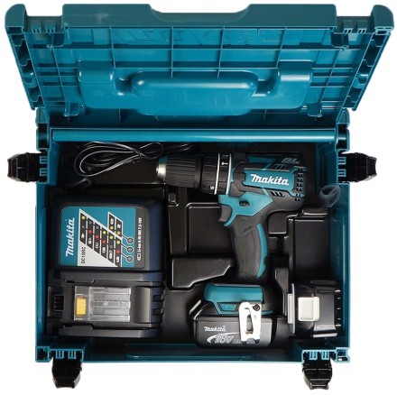 Дрель-шуруповерт аккумуляторная Makita DHP 480 RME купить в Нефтеюганске