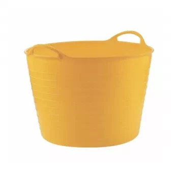 Ведро гибкое сверхпрочное 40 литров желтое  СИБРТЕХ 67507 купить в Нефтеюганске