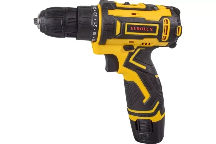 Дрель-шуруповерт Eurolux ДА-12/2-1Li 72/14/68 купить в Нефтеюганске
