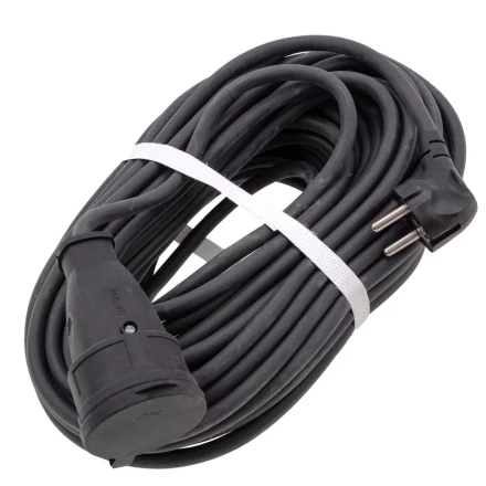 Удлинитель силовой 20 м, 16 А, тип УХз16, КГ 3 x 2.5 мм, 1 розетка, Россия Сибртех 95896 купить в Нефтеюганске